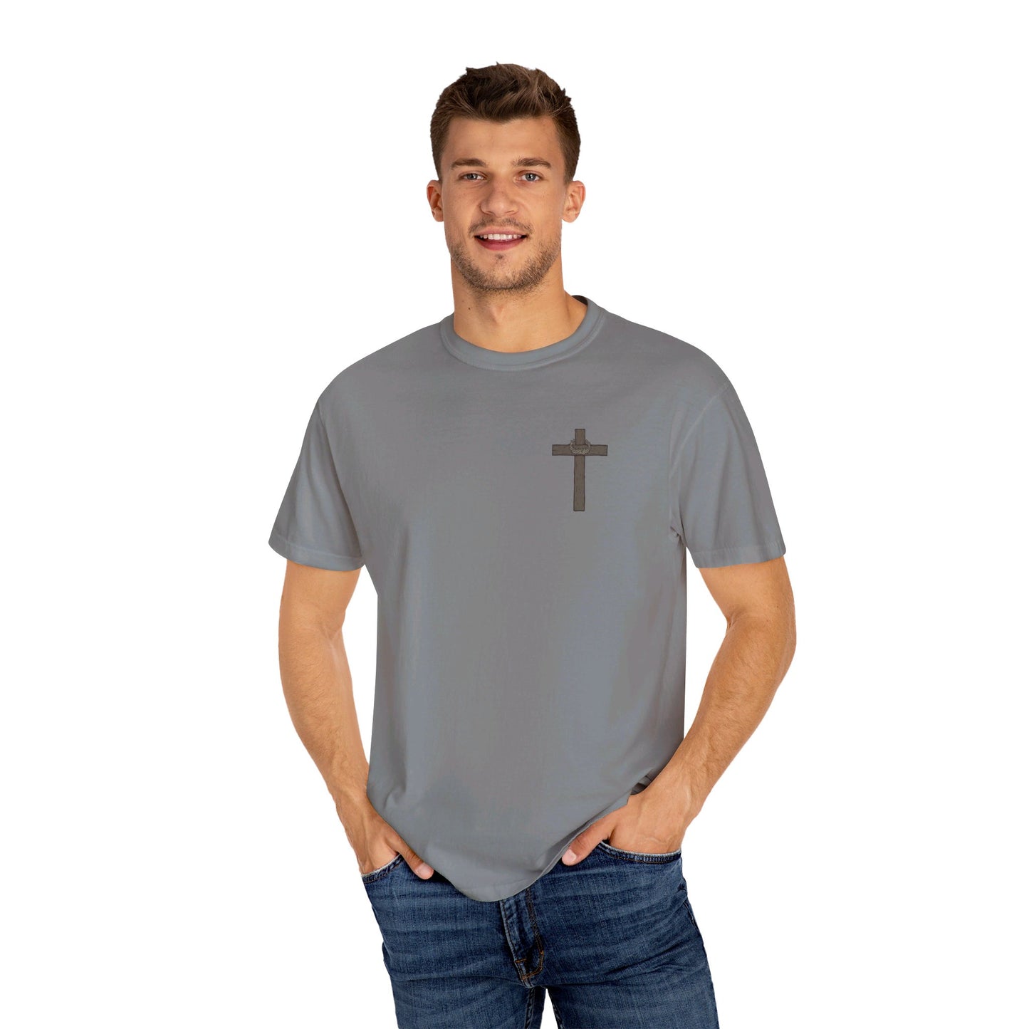 Repent Believe in the Gospel Cross Shirt