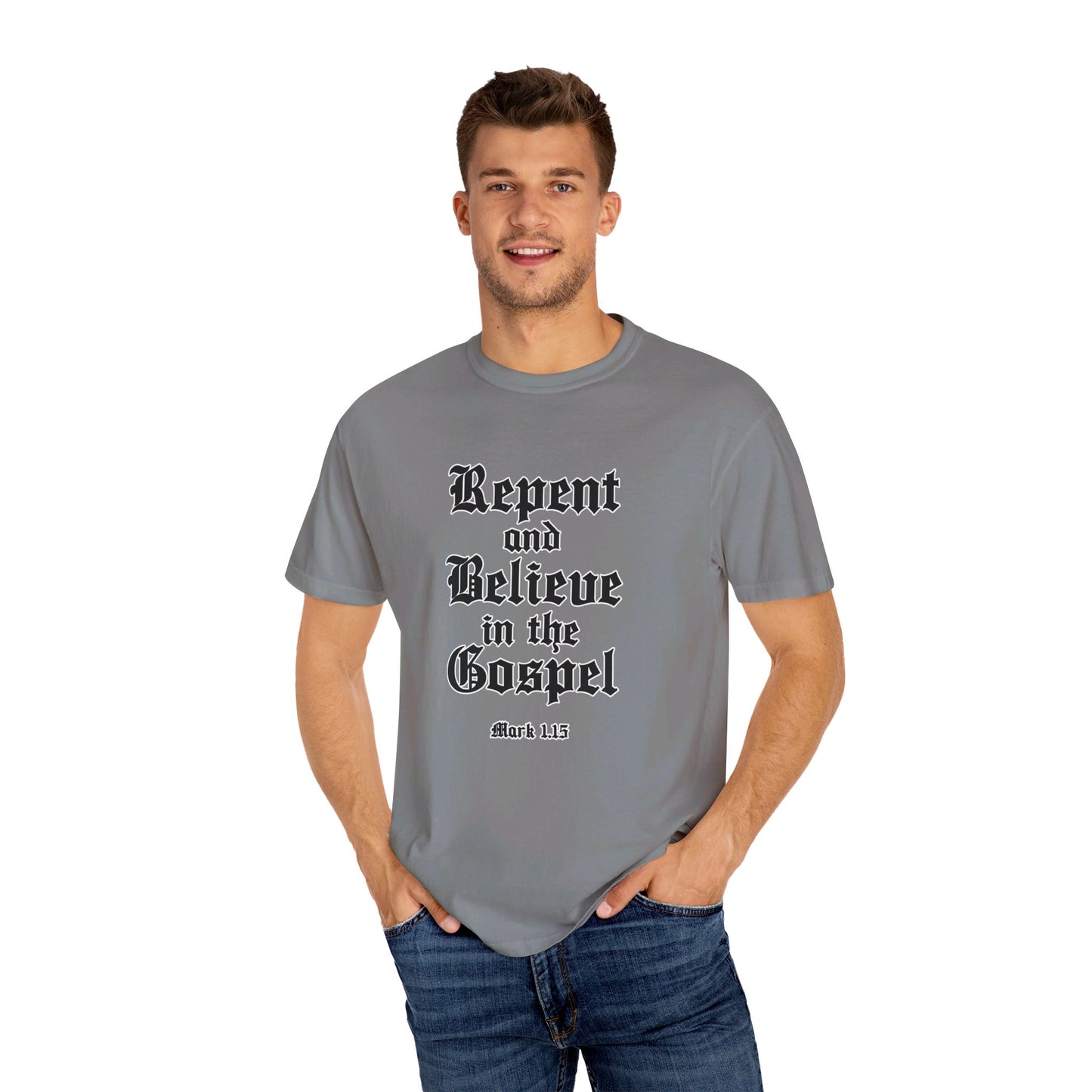 Repent & Believe in the Gospel Shirt