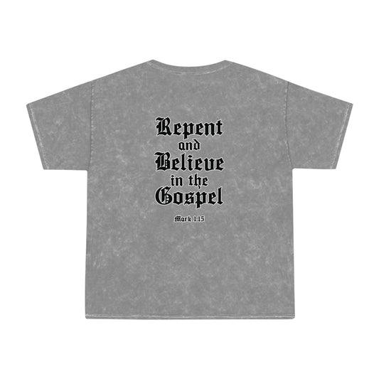 Repent & Believe Mineral Wash Shirt