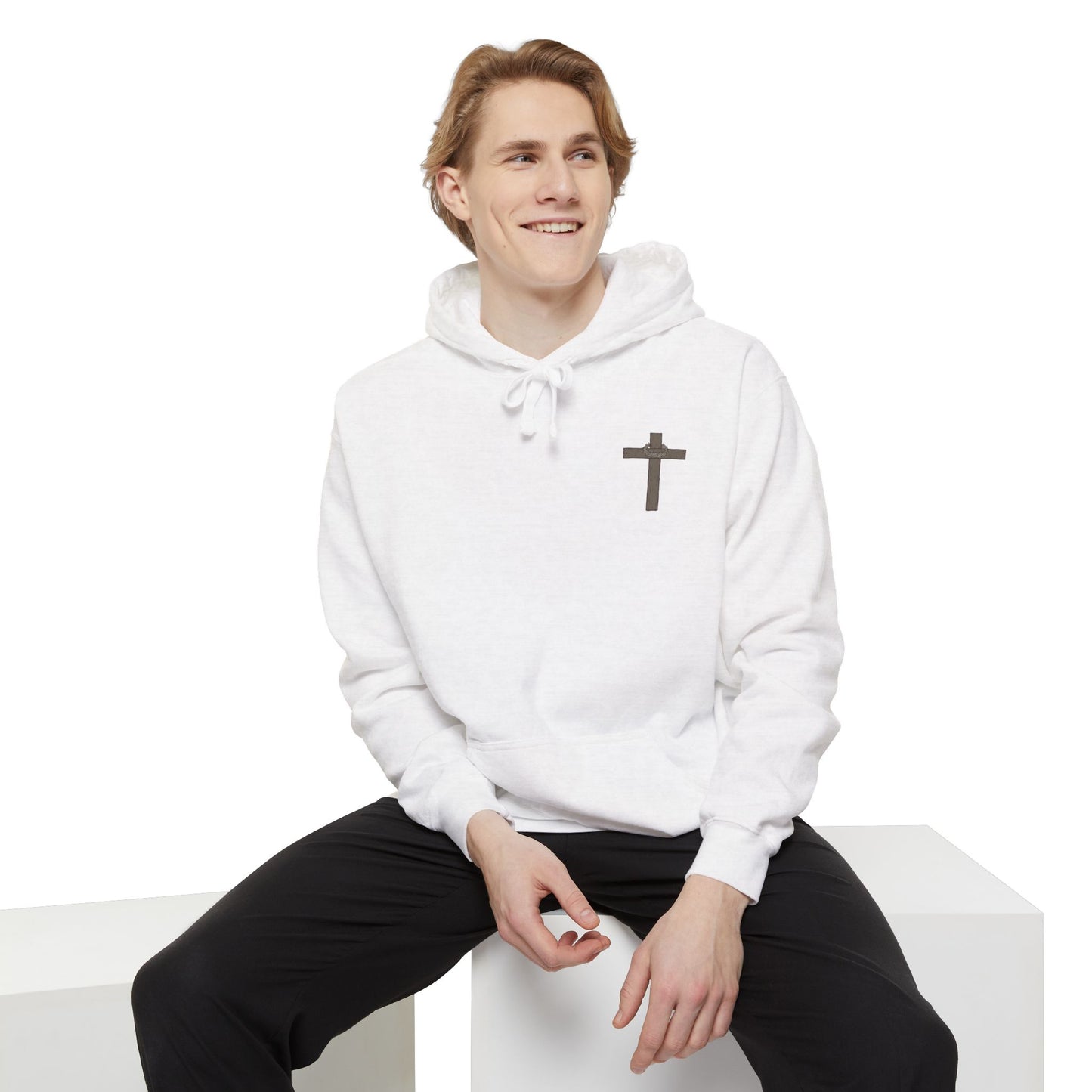 Jesus is Lord of all Unisex Garment-Dyed Hoodie